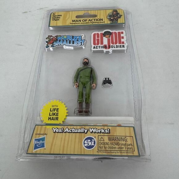 5 for $25| 2016 World's Smallest G.I. Joe Action Soldier Figure Man of Action - Picture 4 of 5